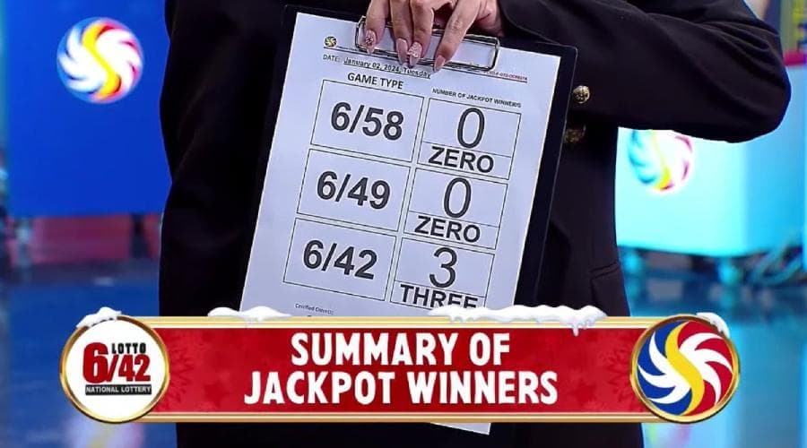 lotto 6/42 summary jackpot winner lovejili